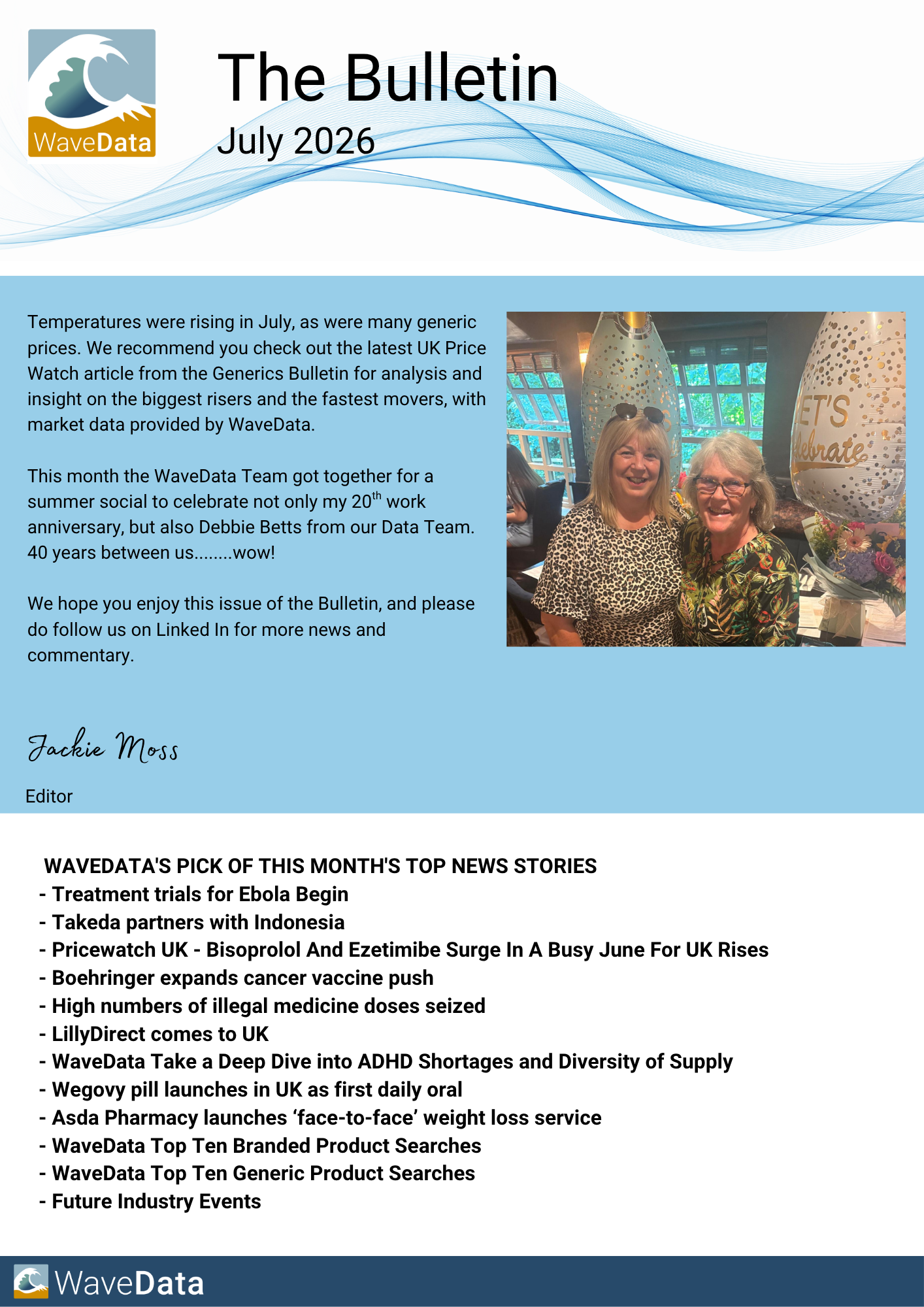 WaveData Bulletin July 2026