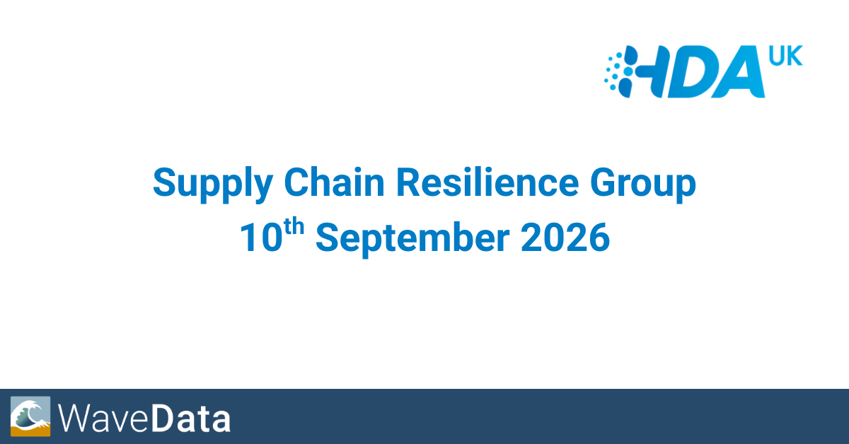 HDA Supply Chain Resilience Group HDA Supply Chain Resilience Group